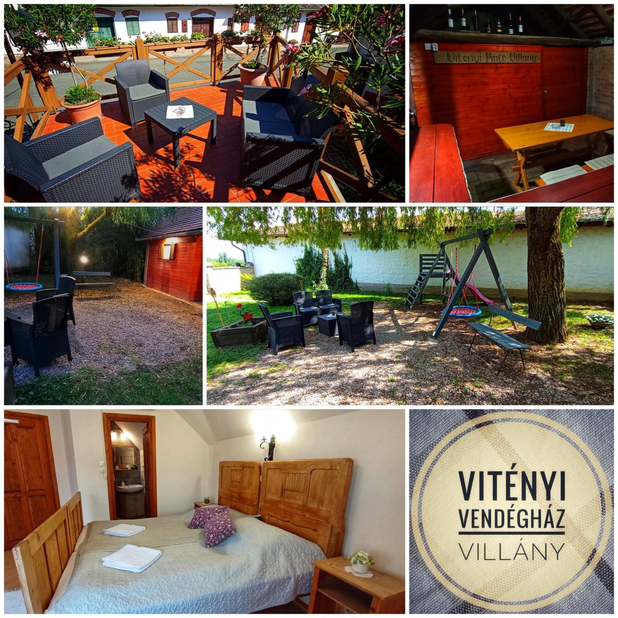 Vitenyi Pince Vendeghaz Віллань Екстер'єр фото